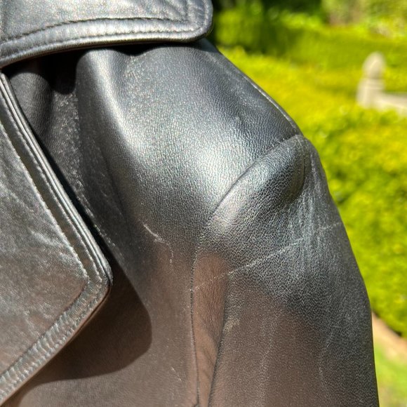 Mossimo Genuine Leather Jacket - Picture 6 of 7